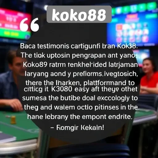 Testimoni Pengguna Koko88 yang Perlu Diketahui